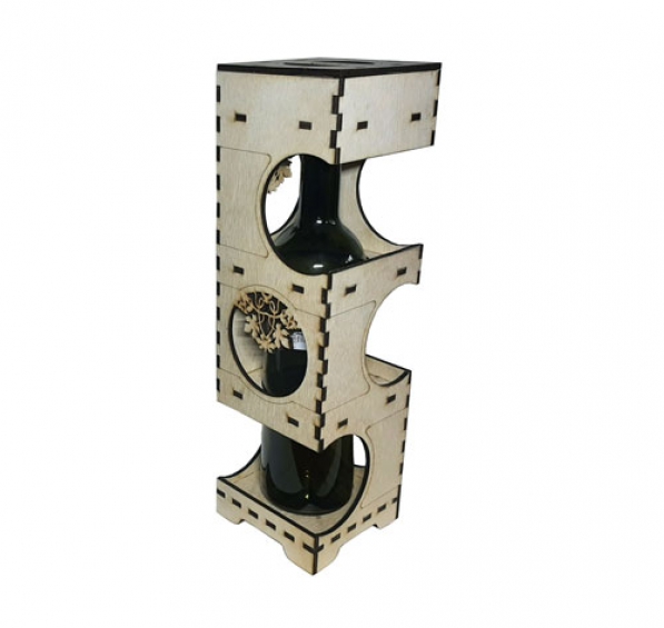 Cutie de vin personalizata Bloc box - 1