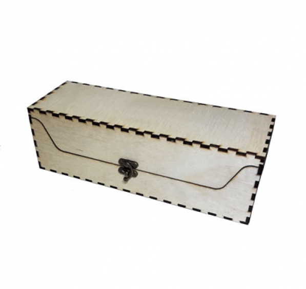 Cutie pentru vin personalizata - Simplu - 1