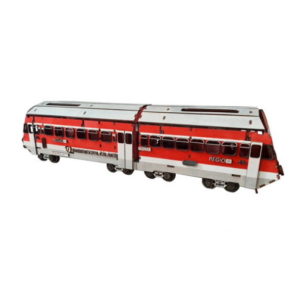 Cutie pentru vin personalizata Tren - 1