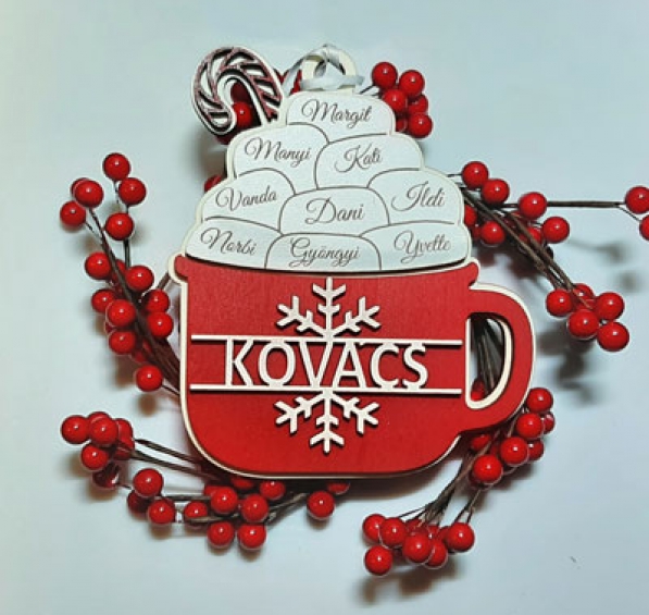 Glob Personalizat din lemn- Cana 9 - 1