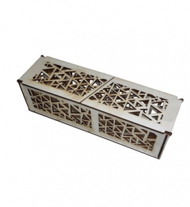 Cutie pentru vin personalizata - Ornamentat