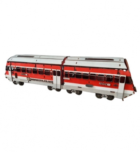 Cutie pentru vin personalizata Tren