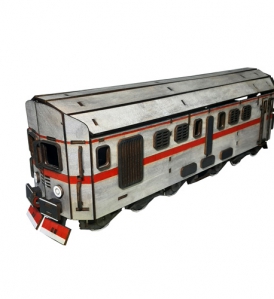 Cutie de vin personalizata Locomotiva
