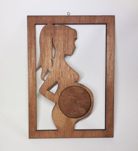 Rama foto pentru ecografie personalizata Tiny