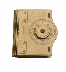 Cutie personalizata din lemn Usb Safe