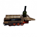 Cutie de vin personalizata Tren Epoca - thumbnail 3